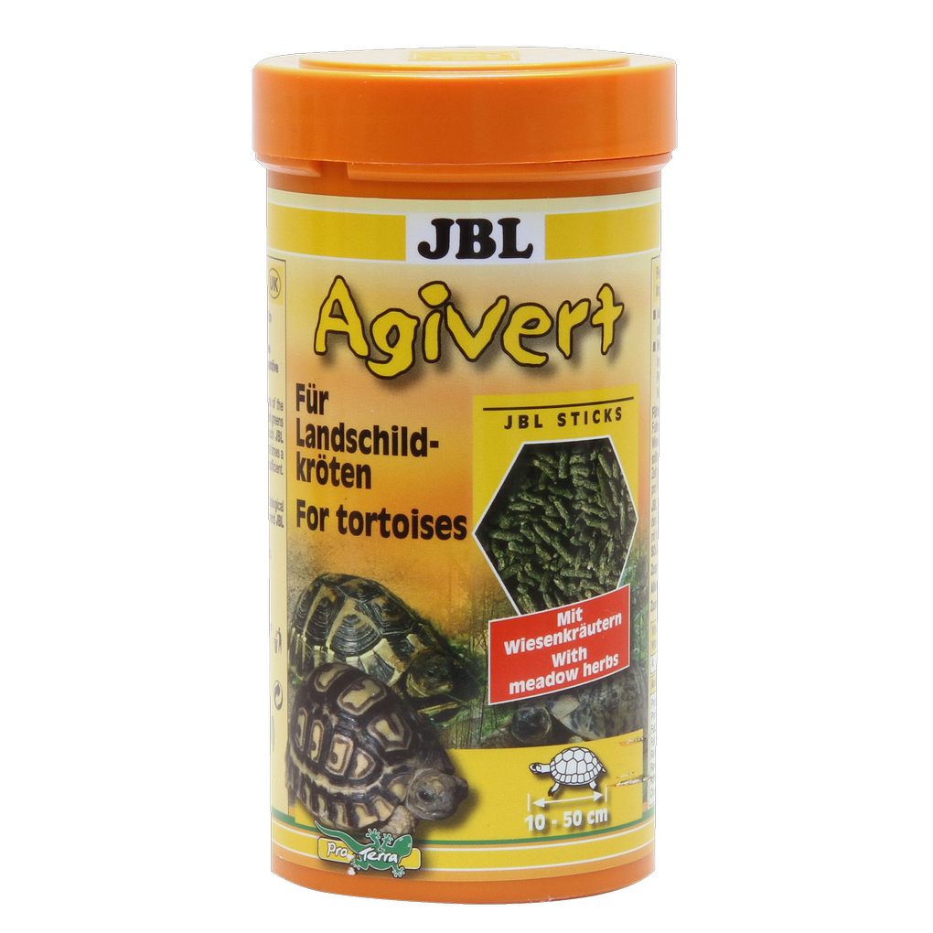 Specially formulated for the nutritional needs of tortoises: food sticks made from a mixture of purely plant-based raw materials.