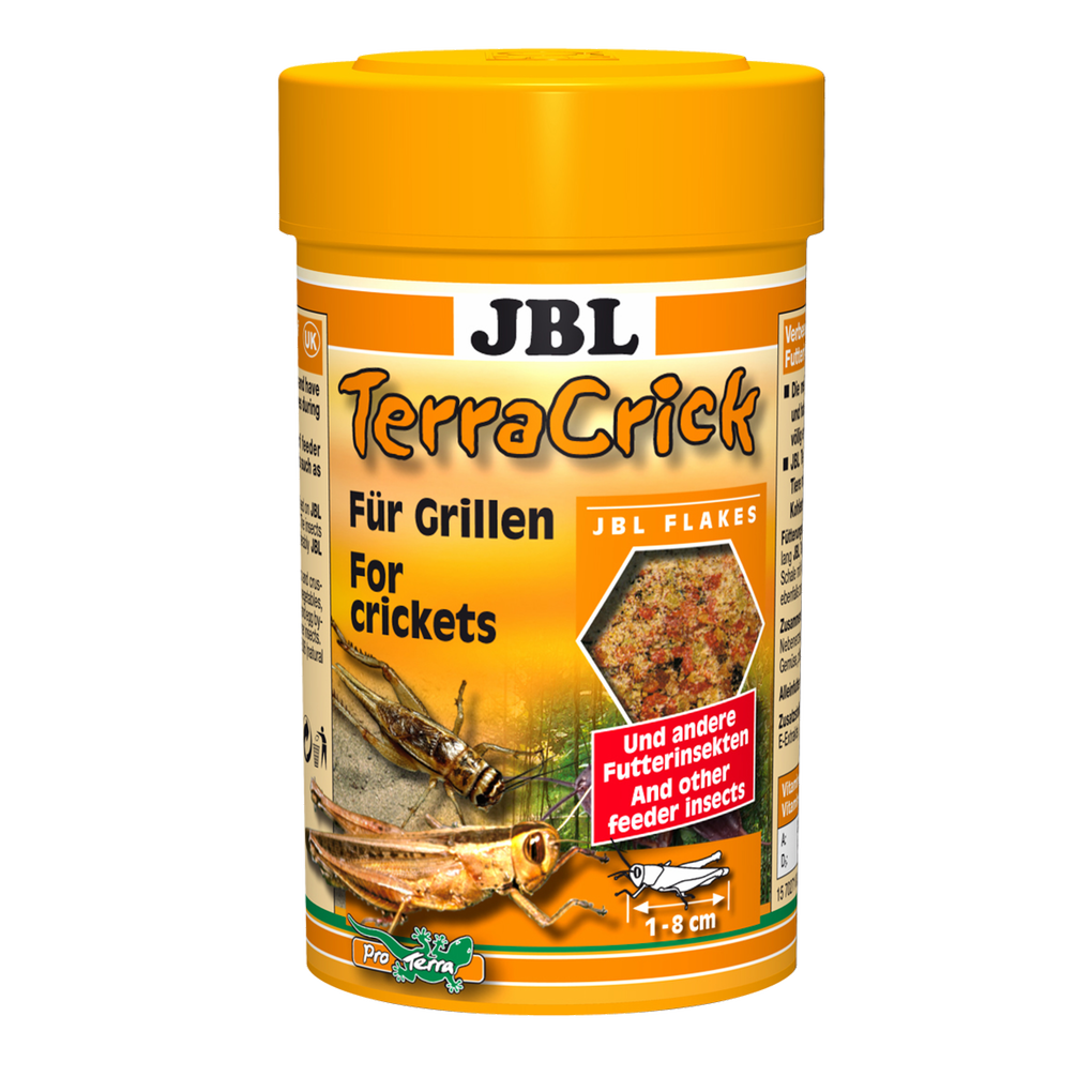 Improving the nutritional value of feed insects for terrarium animals: Complete feed for crickets and other insects