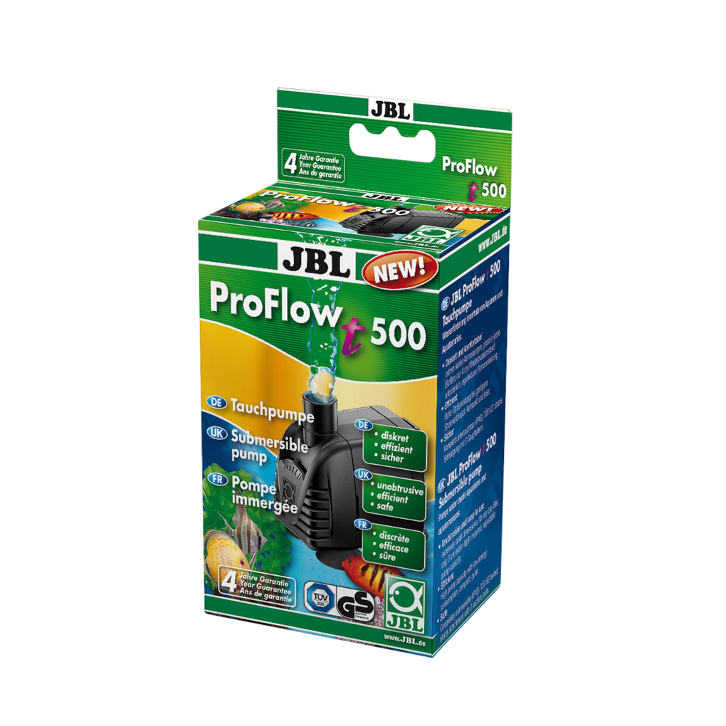 Clean and healthy water: Submersible pump with a capacity of 200–500 l/h for circulating water in aquariums and aquaterrariums. Can be used for biofilters, indoor fountains or as a fountain.