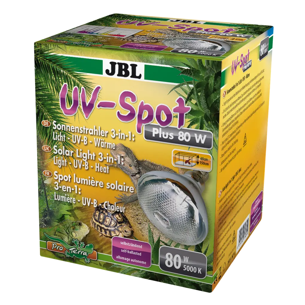 Healthy and energetic reptiles: Effective supply of vital UVA and UVB rays