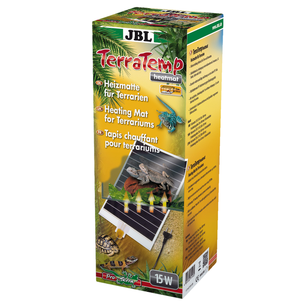 Ideal heat radiation for animals and plants: Self-adhesive infrared heating mat for terrariums