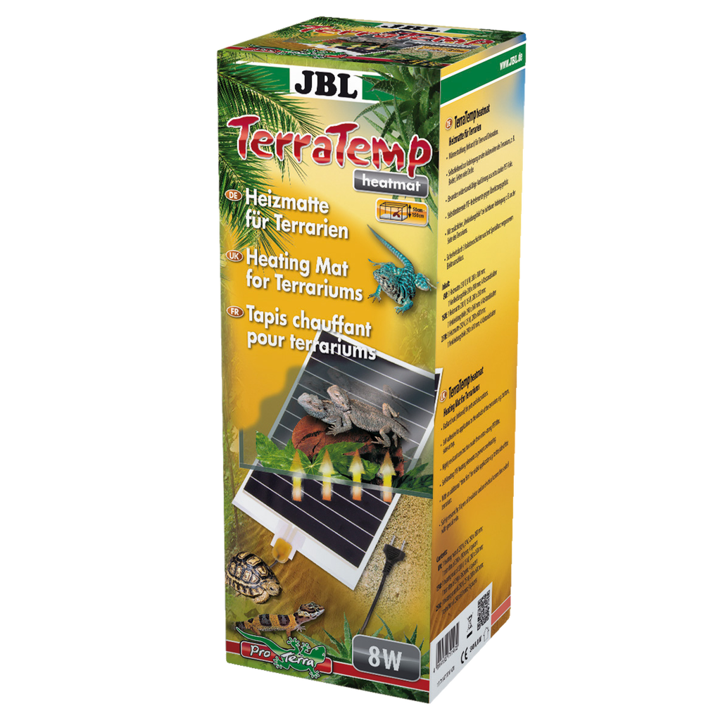 Ideal heat radiation for animals and plants: Self-adhesive infrared heating mat for terrariums