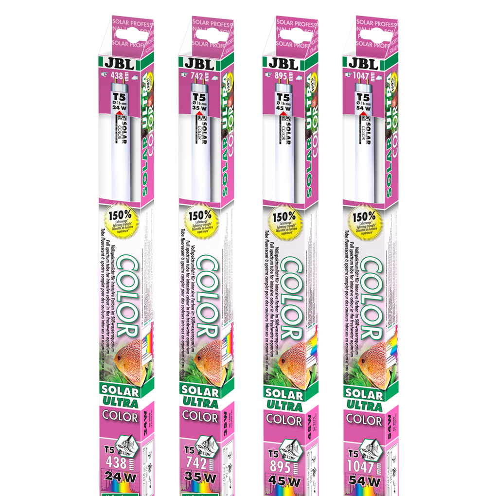 Solar fluorescent tube for vibrant colours in freshwater aquariums, promotes plant growth