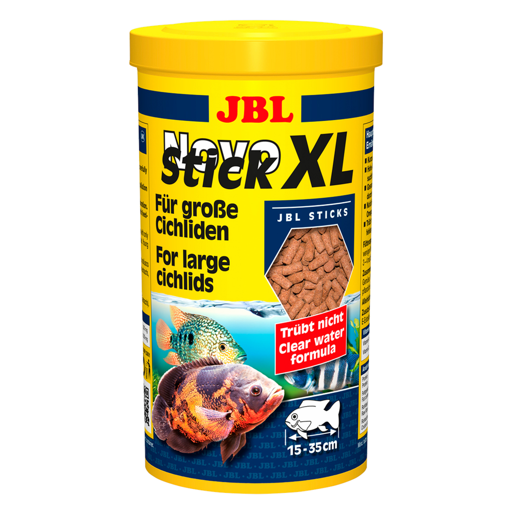 Complete nutrition and optimal growth for large carnivorous cichlids