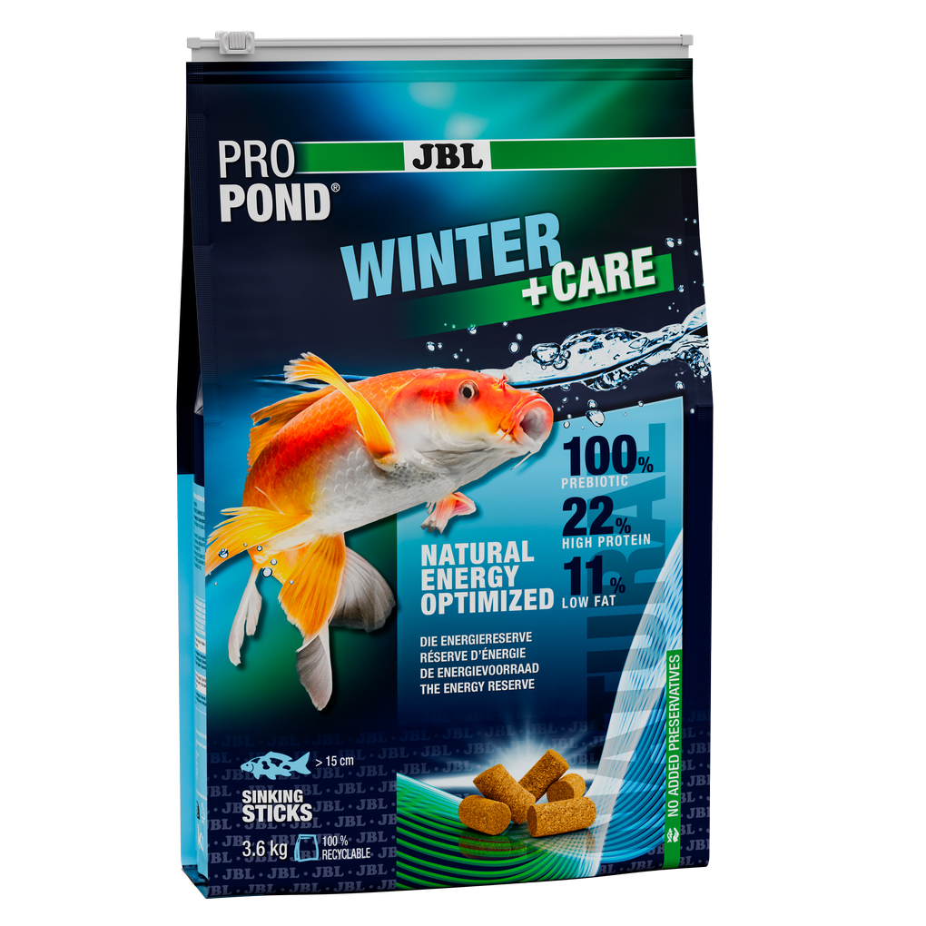 Provides optimal energy reserves at low winter temperatures (between 5 and 15 °C) thanks to its easily digestible formula.
