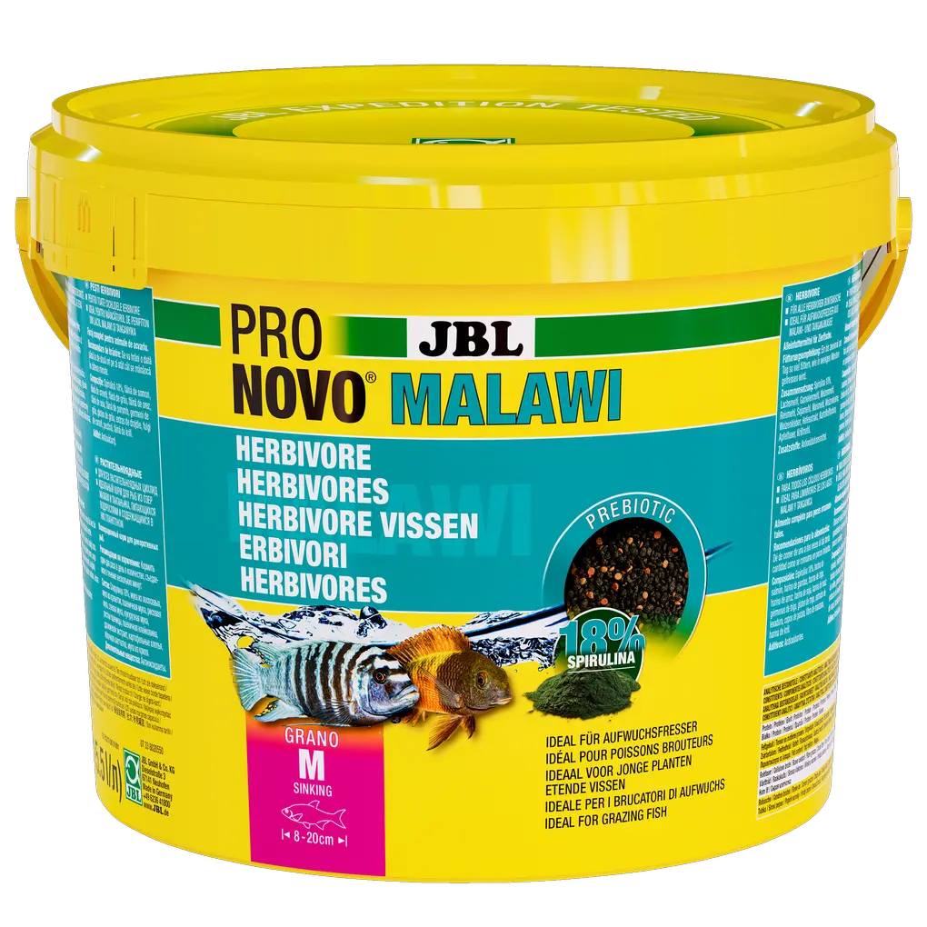 Prebiotic & sinking aquarium fish food: Special fibre in the food provides the beneficial gut bacteria with nourishment for healthy digestion.