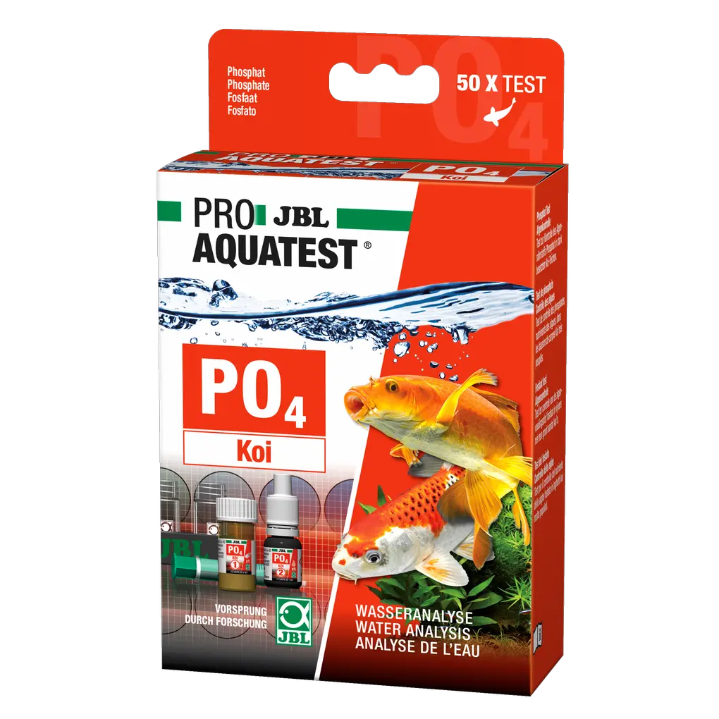 Simple and reliable monitoring of water values in koi ponds: Determination of phosphate, an algae nutrient, from <0.1 to 10 mg/l