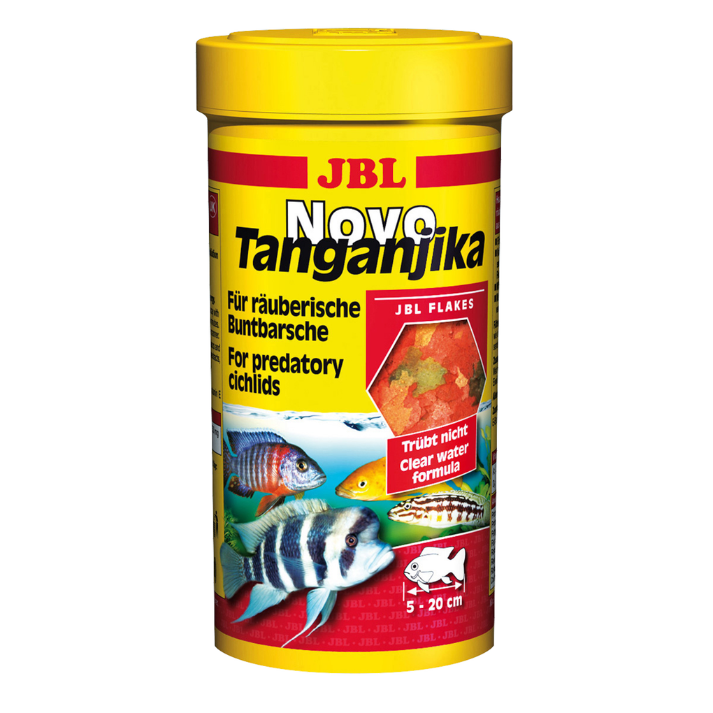 Complete nutrition, optimal growth and vibrant colours for predatory cichlids from Lake Tanganyika and Lake Malawi: carotenoids ensure beautiful colouration.
