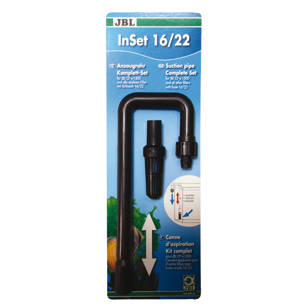 Accessories for external filters: Complete intake pipe set for CristalProfi e external filters and other filters