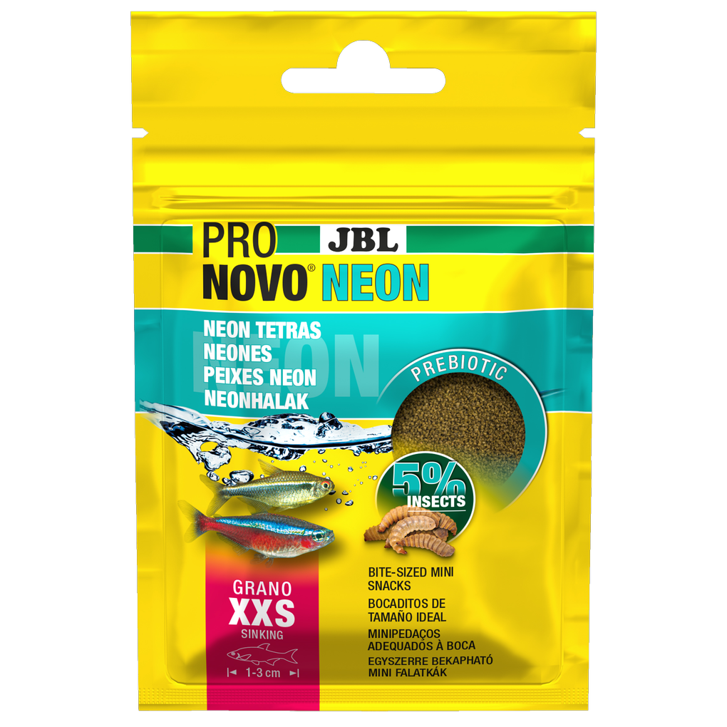 Prebiotic & sinking aquarium fish food: Special fibre in the food provides the beneficial intestinal bacteria with nourishment for healthy digestion. Healthy digestion means less excretion and therefore less water pollution.