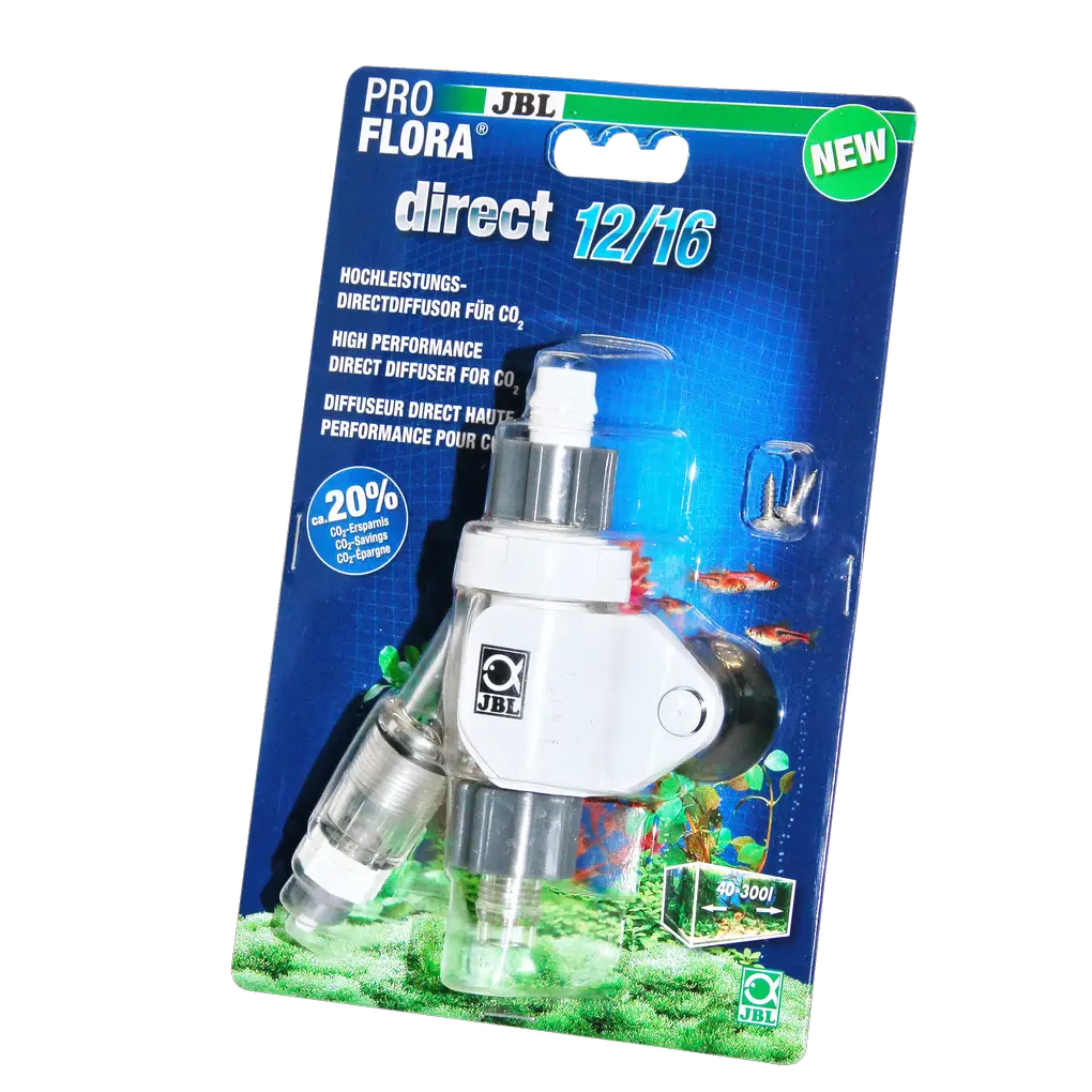 Für eine sparsame und direkte Pflanzendüngung: CO2-Diffusor für Außenfilter