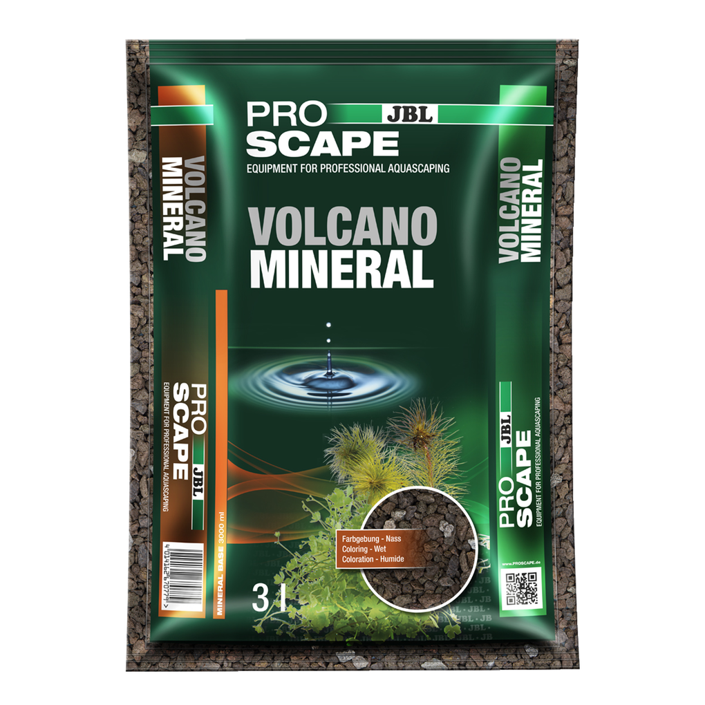 Volcanic rock substrate as a stable foundation for stone and driftwood structures: Special substrate for aquascaping aquariums