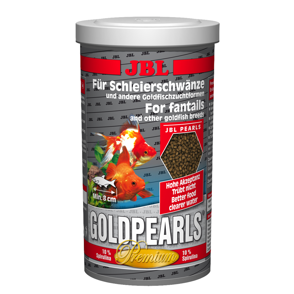 Complete nutrition, optimal growth for goldfish and veiltail goldfish: selected raw materials to meet the needs of all goldfish varieties.