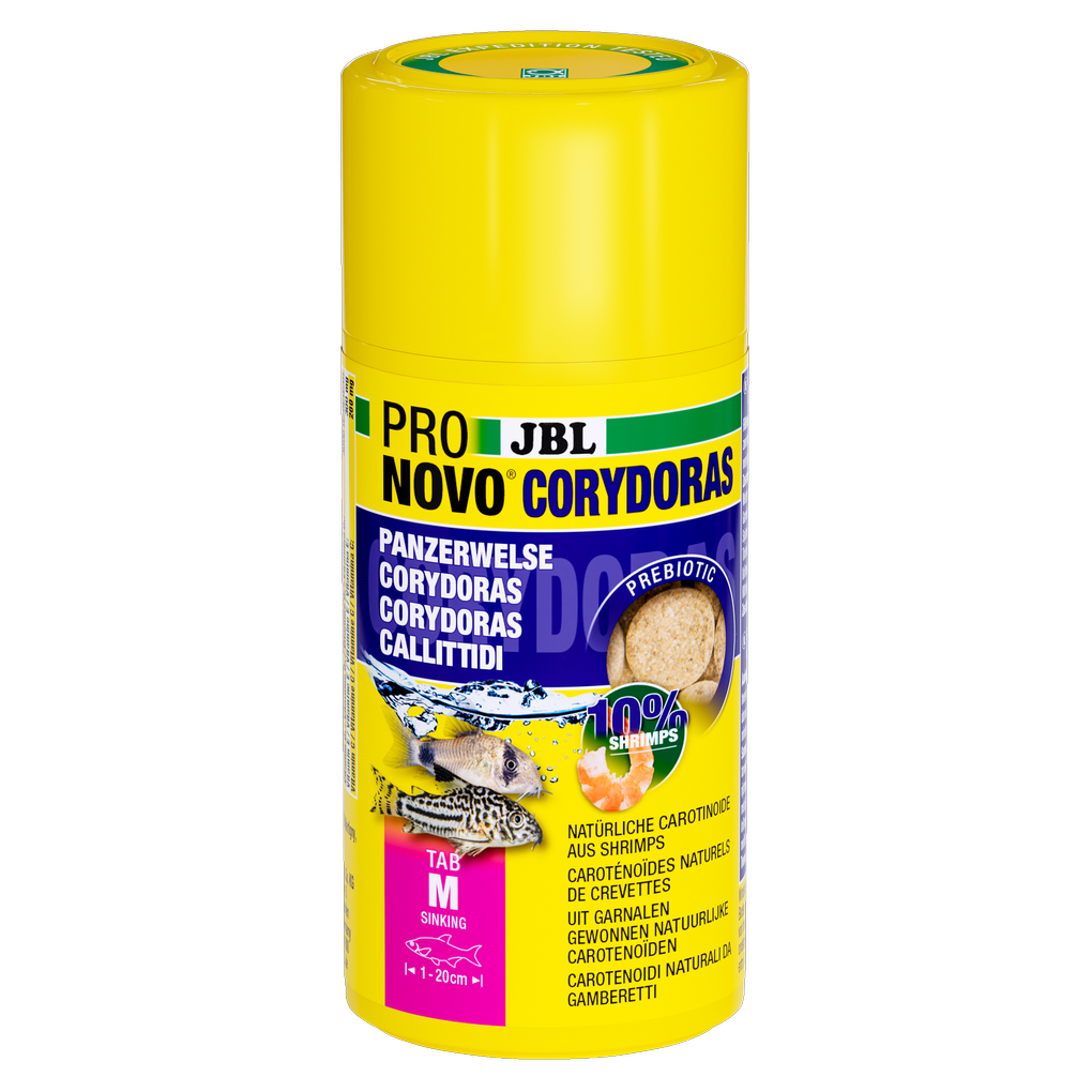 Aliment complet idéal pour tous les poissons-chats (Corydoras, Aspidoras, Brochis, Scleromystax, Dianema, Hoplosternum, etc.)