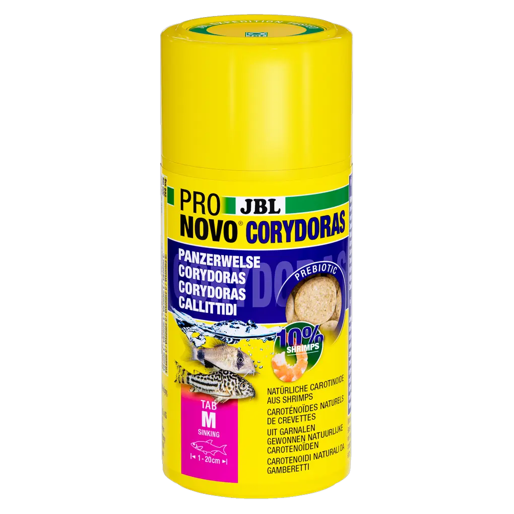 Aliment complet idéal pour tous les poissons-chats (Corydoras, Aspidoras, Brochis, Scleromystax, Dianema, Hoplosternum, etc.)