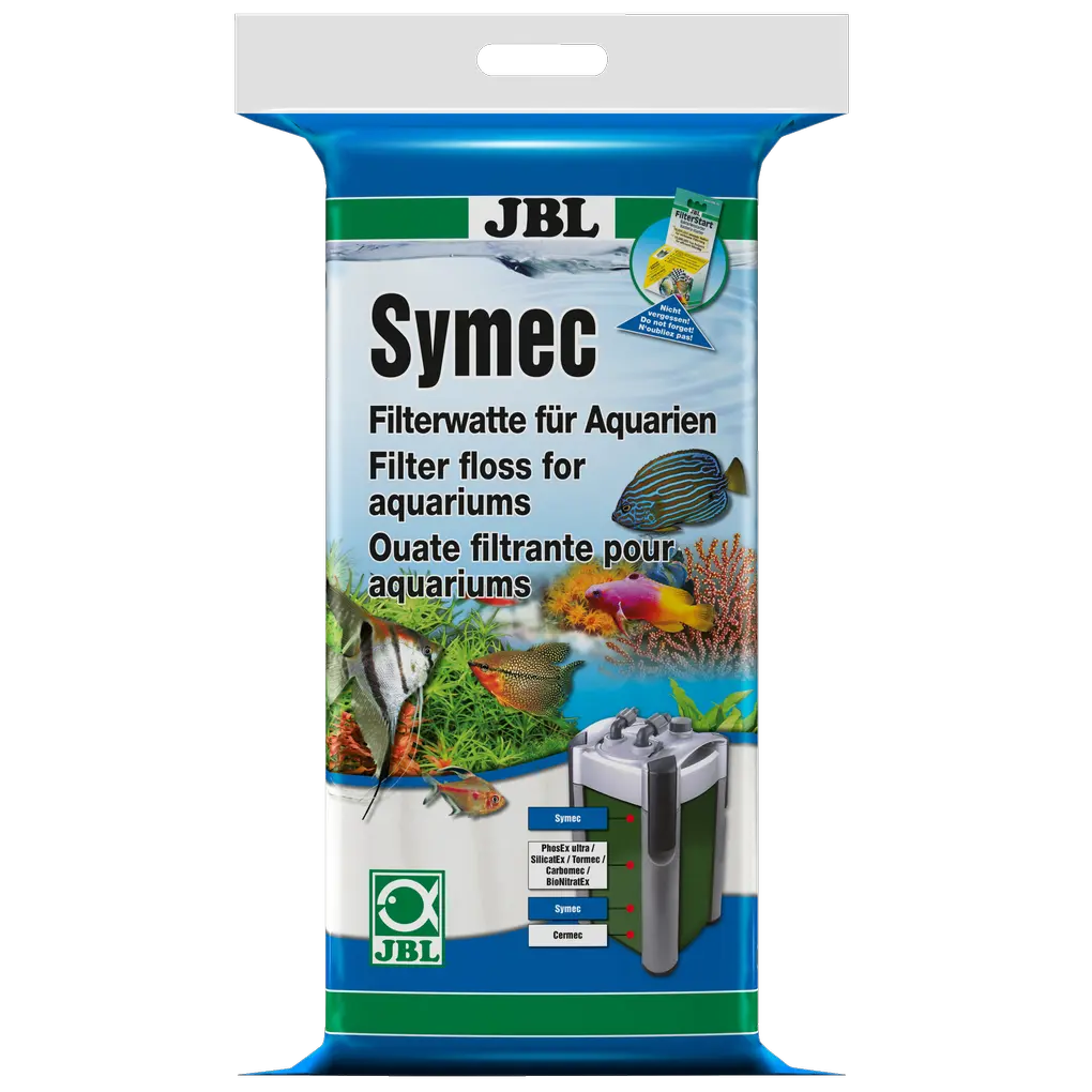 Quick removal of all cloudiness in freshwater and saltwater aquariums: high-quality filter wool for use in aquarium filters