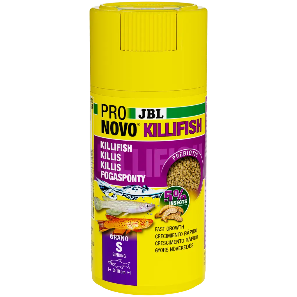 Prebiotic & sinking aquarium fish food: Special fibre in the food provides the beneficial gut bacteria with nourishment for healthy digestion.