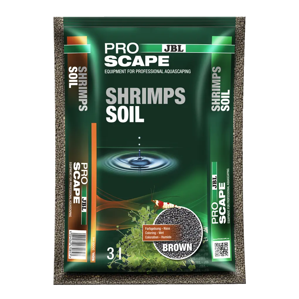 Soil without additional nutrients for shrimp aquariums: Special substrate for aquascaping aquariums
