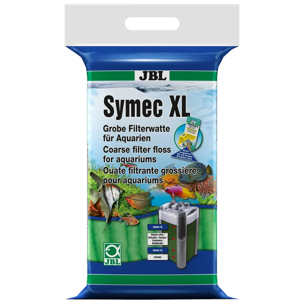 Quick removal of all cloudiness in freshwater and saltwater aquariums: coarse quality filter wool for use in aquarium filters