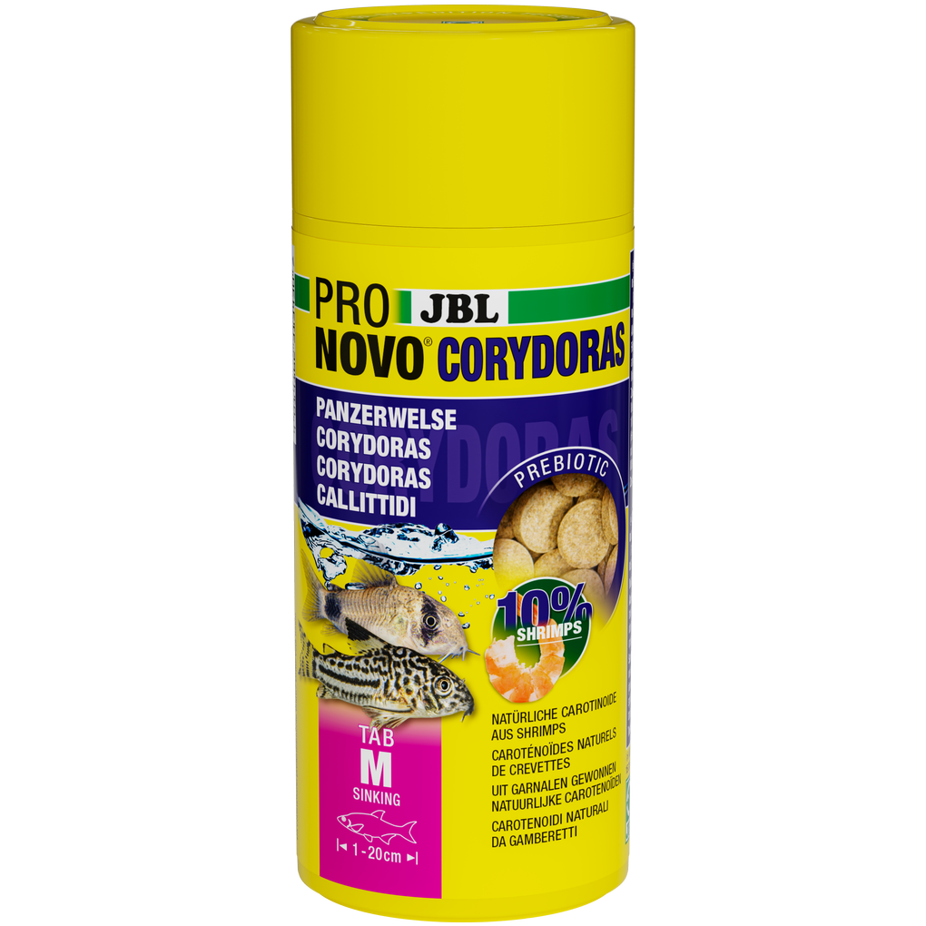 Aliment complet idéal pour tous les poissons-chats (Corydoras, Aspidoras, Brochis, Scleromystax, Dianema, Hoplosternum, etc.)