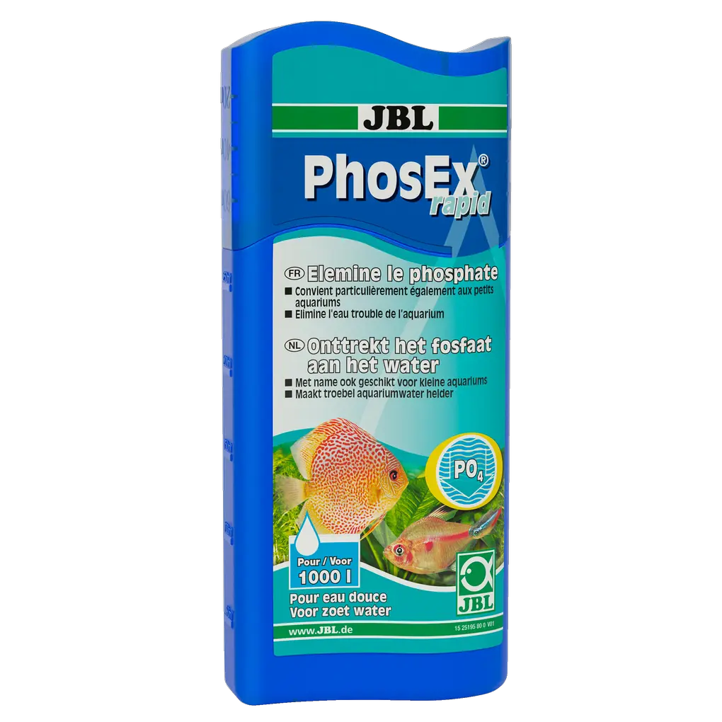 Pour une eau d'aquarium adaptée aux poissons et aux plantes : lie efficacement les phosphates et empêche ainsi la prolifération indésirable d'algues. Pour les aquariums d'eau douce, les aquariums à tortues aquatiques et les aquariums à crevettes.