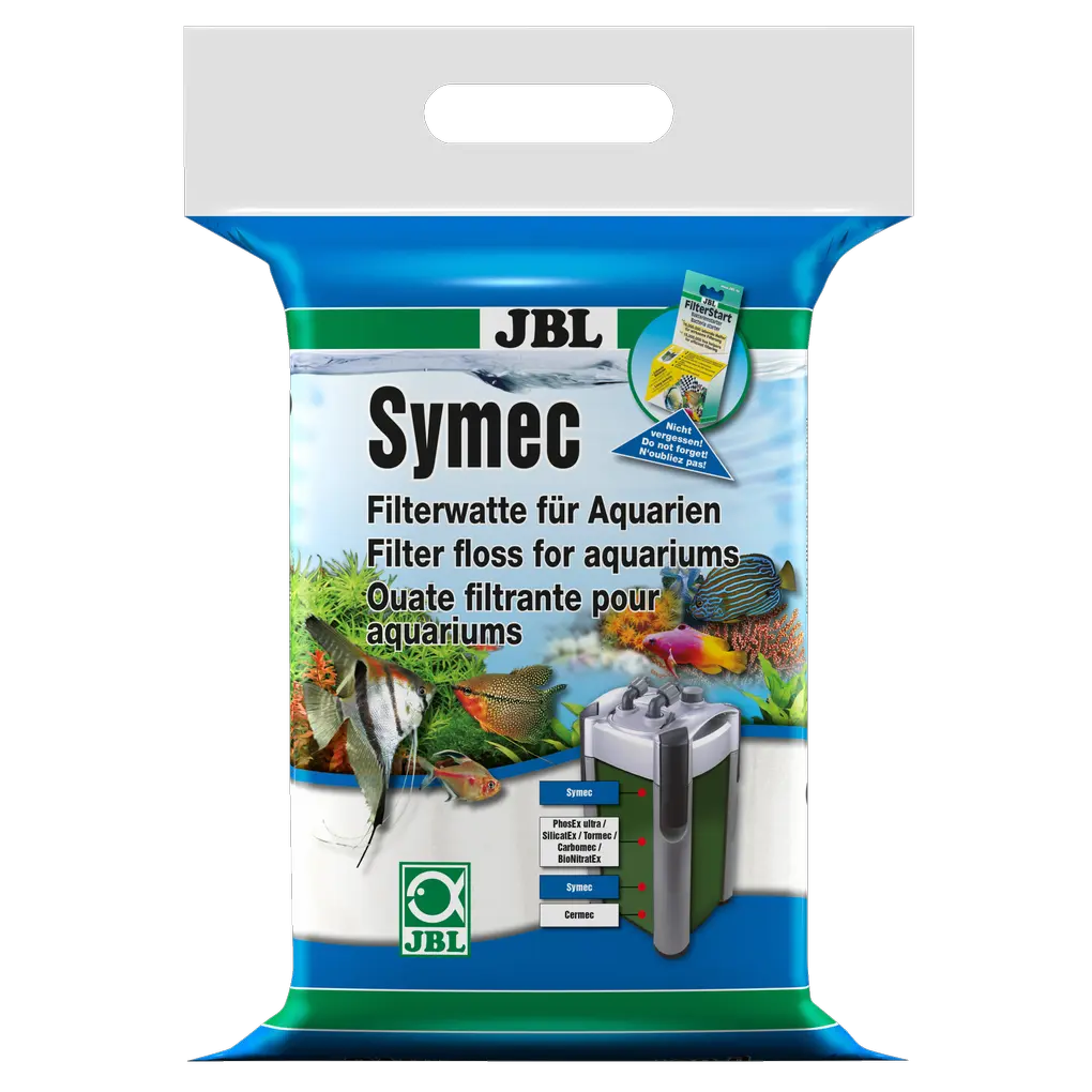 Quick removal of all cloudiness in freshwater and saltwater aquariums: high-quality filter wool for use in aquarium filters