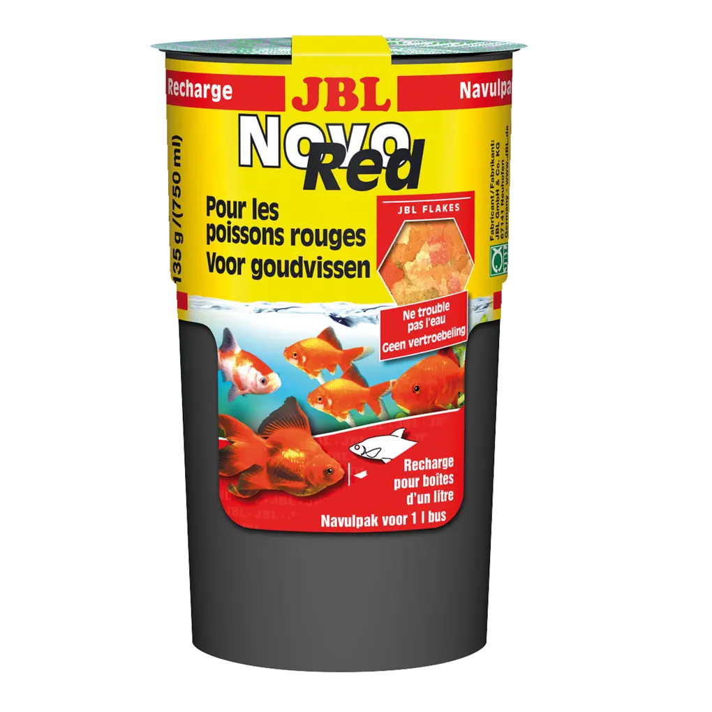 Alimentation complète et croissance optimale des poissons rouges : teneur élevée en acides gras insaturés grâce aux germes de blé.