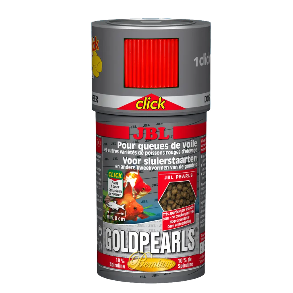 Alimentation complète, croissance optimale des poissons rouges et des voiles : matières premières sélectionnées pour répondre aux besoins de toutes les variétés de poissons rouges.