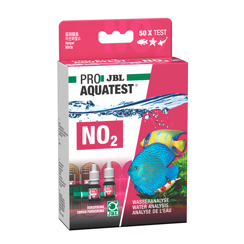 Nitrite is a toxic nitrogen compound that forms when the bacterial balance is disturbed or when a new system is set up. The test accurately indicates the nitrite content of the water.