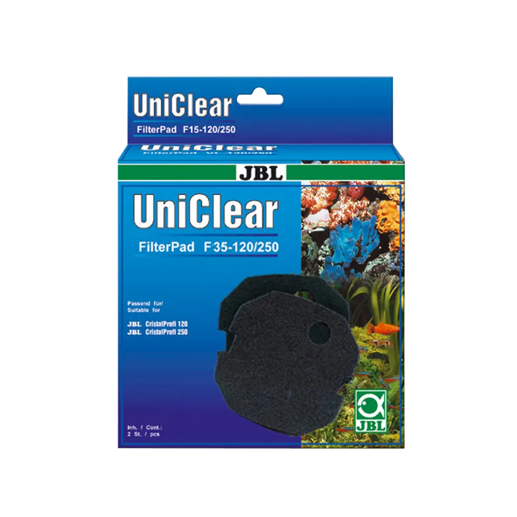 Fine, open-pored foam with a pore size of 35 ppi: FilterPad for Cristal Profi filters