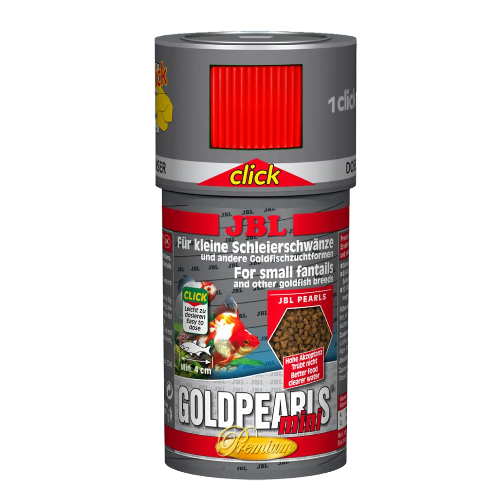 Complete nutrition, optimal growth and vibrant colours for small goldfish and veiltail goldfish