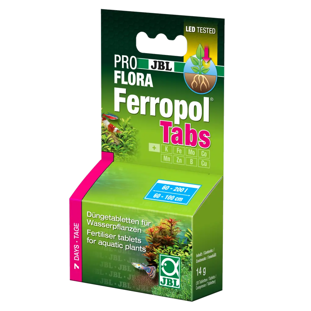 Basic care for healthy plant growth: fertiliser tablets for freshwater aquariums