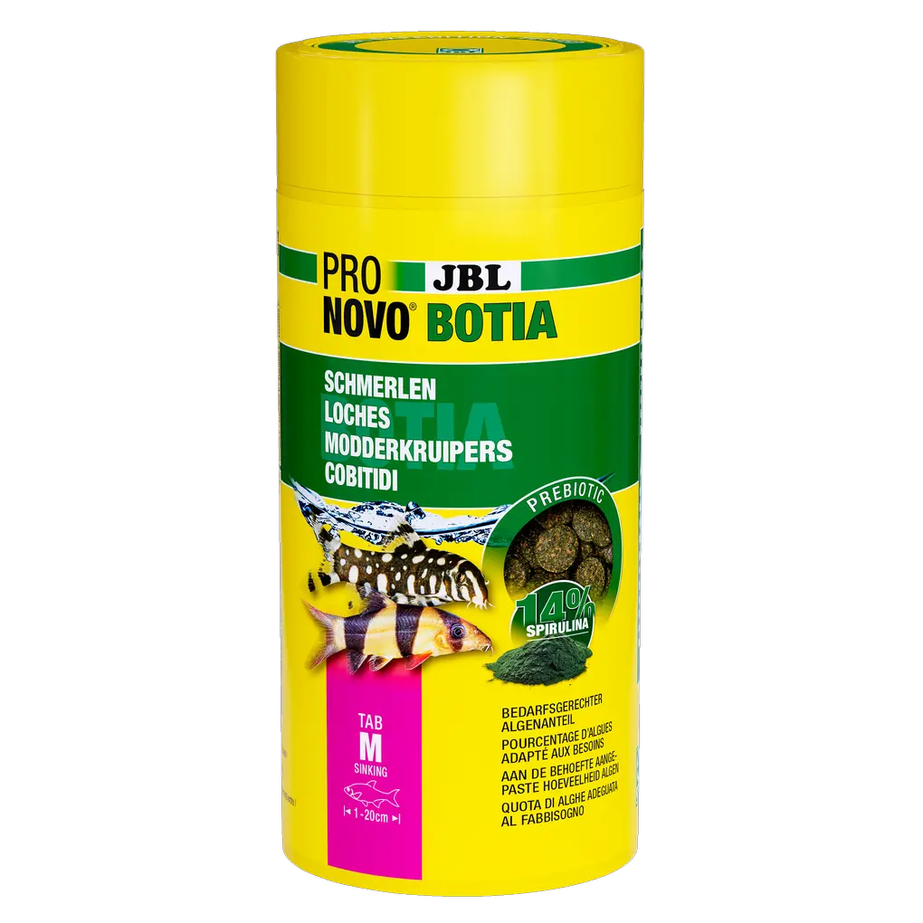 Ideal staple food for all loach species (Botia species, sucking loaches, fin suckers, spiny-eyed loaches)