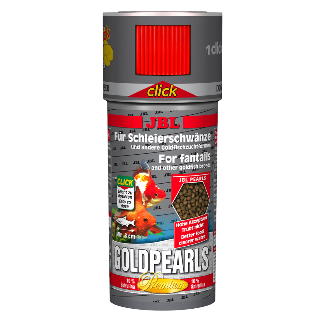 Complete nutrition, optimal growth for goldfish and veiltail goldfish: selected raw materials to meet the needs of all goldfish varieties.