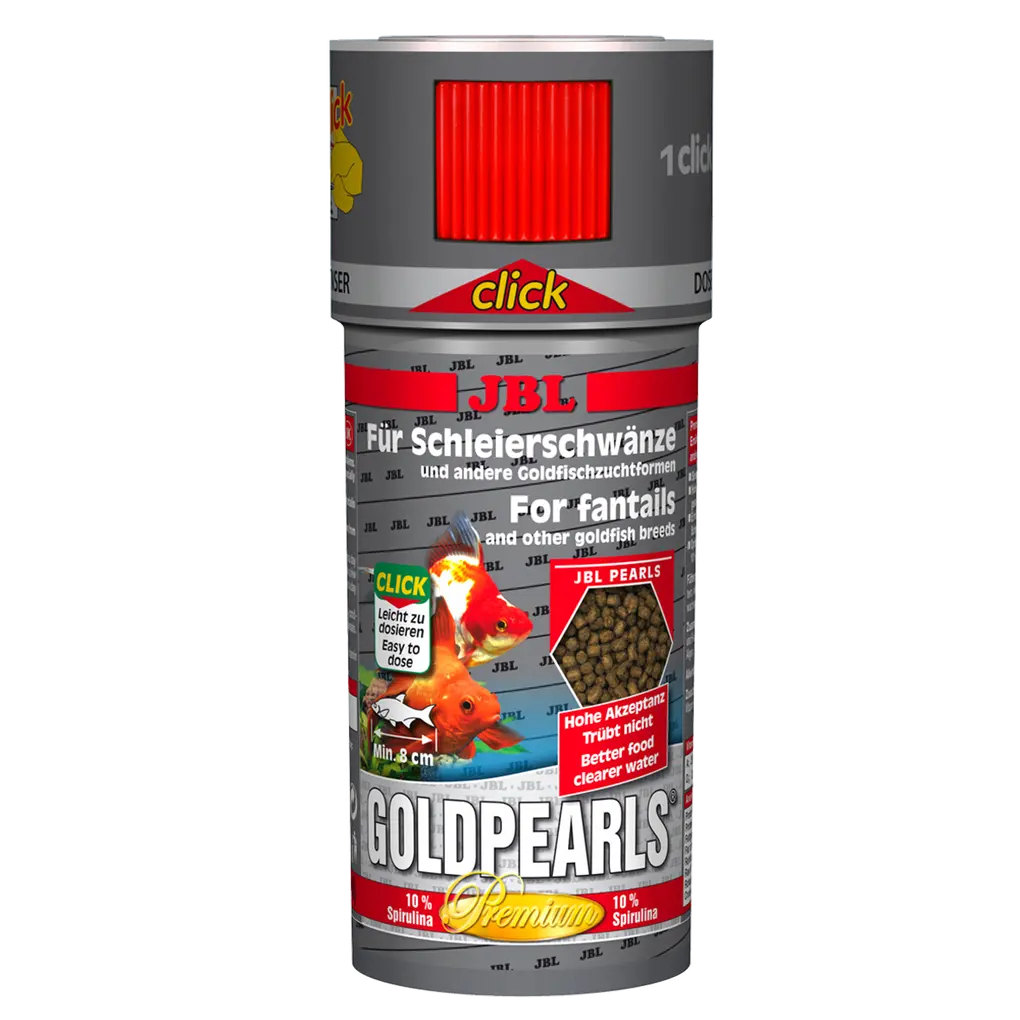 Complete nutrition, optimal growth for goldfish and veiltail goldfish: selected raw materials to meet the needs of all goldfish varieties.