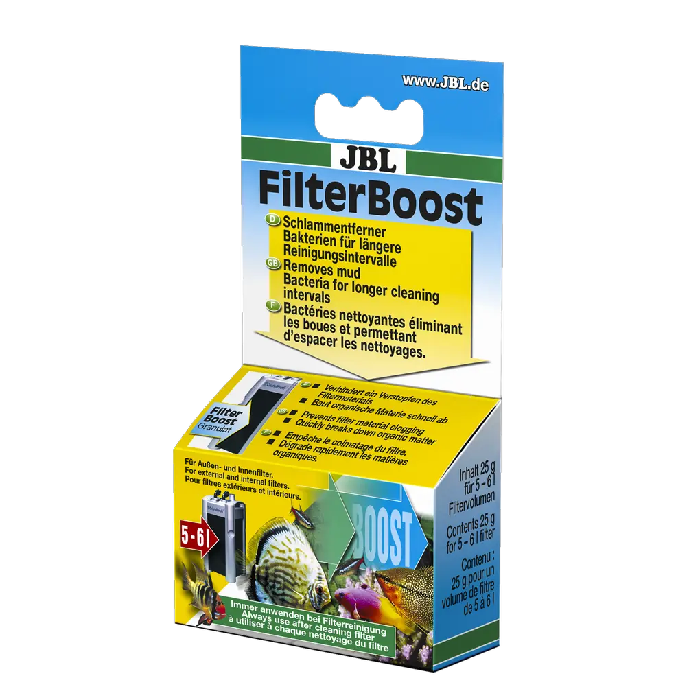 Optimises filter performance and extends filter cleaning intervals. For new setups, water changes and fish diseases in freshwater/saltwater aquariums, water turtles and shrimp.