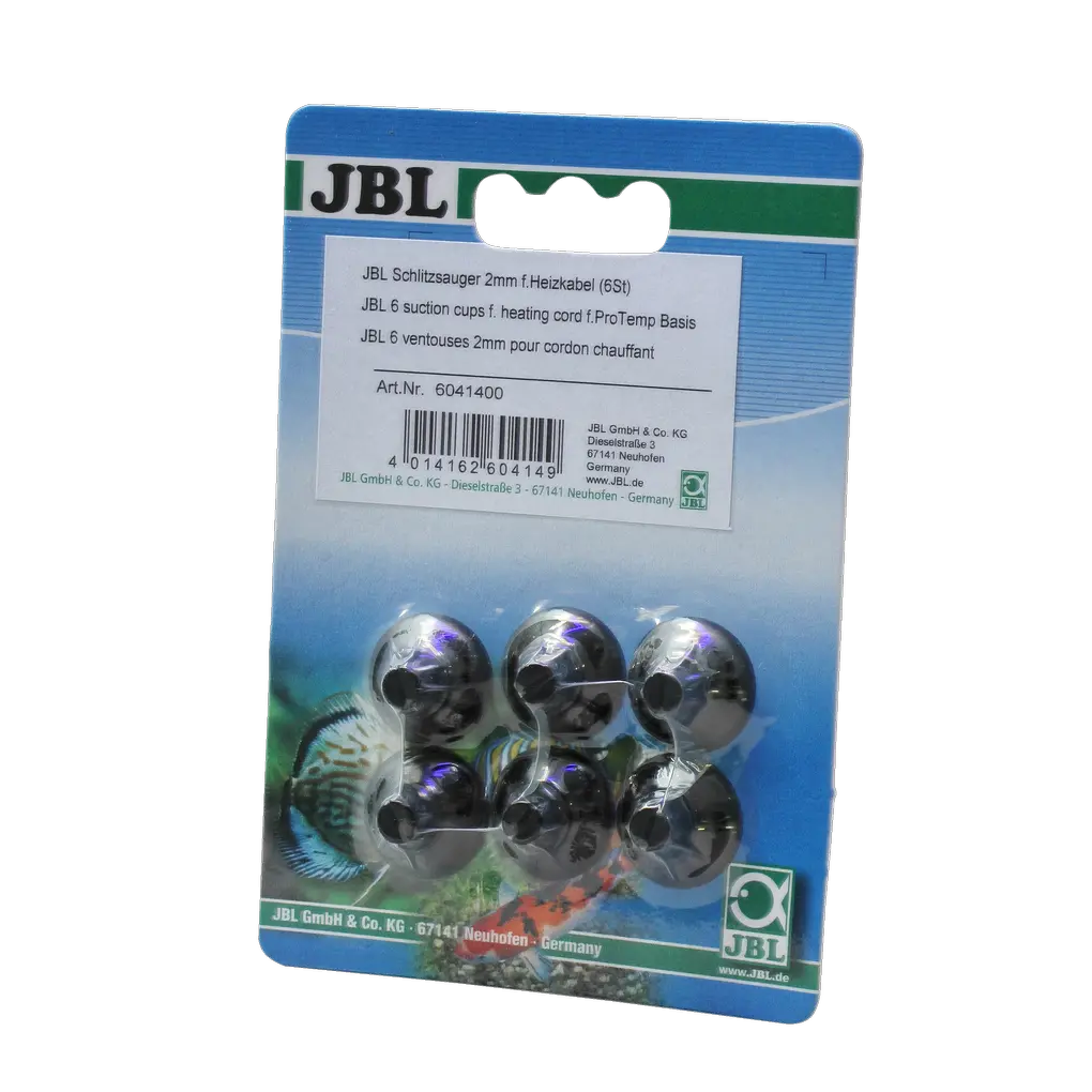 Rubber mounts for attaching heating cables in aquariums and terrariums