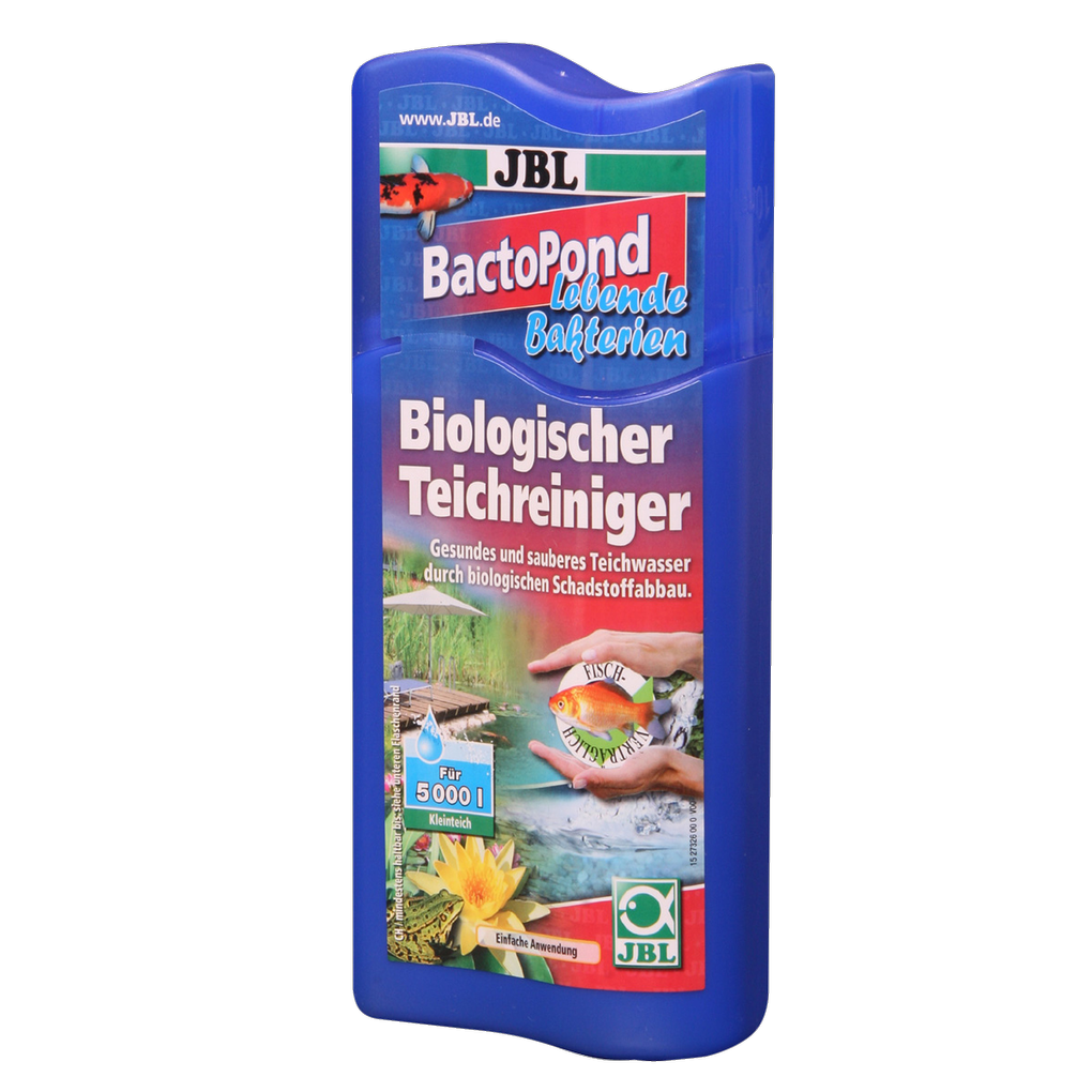For fish- and plant-friendly water: Purifying bacteria to break down biological pollutants in the pond (protein, ammonium/ammonia, nitrite)