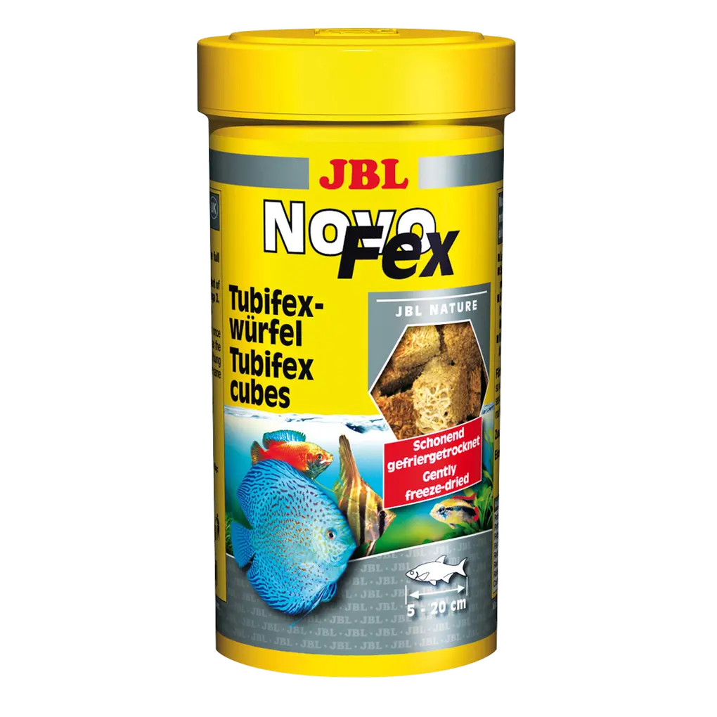 Alternative to live and frozen food: treats for tropical freshwater fish and turtles. Drying process preserves nutrients.