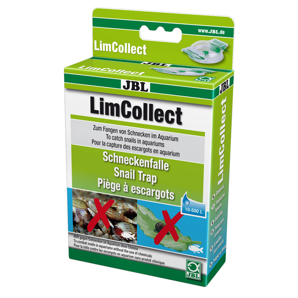 Catching unwanted snails, shrimp or crabs in the aquarium: Chemical-free snail trap with variable height limit on the inlet