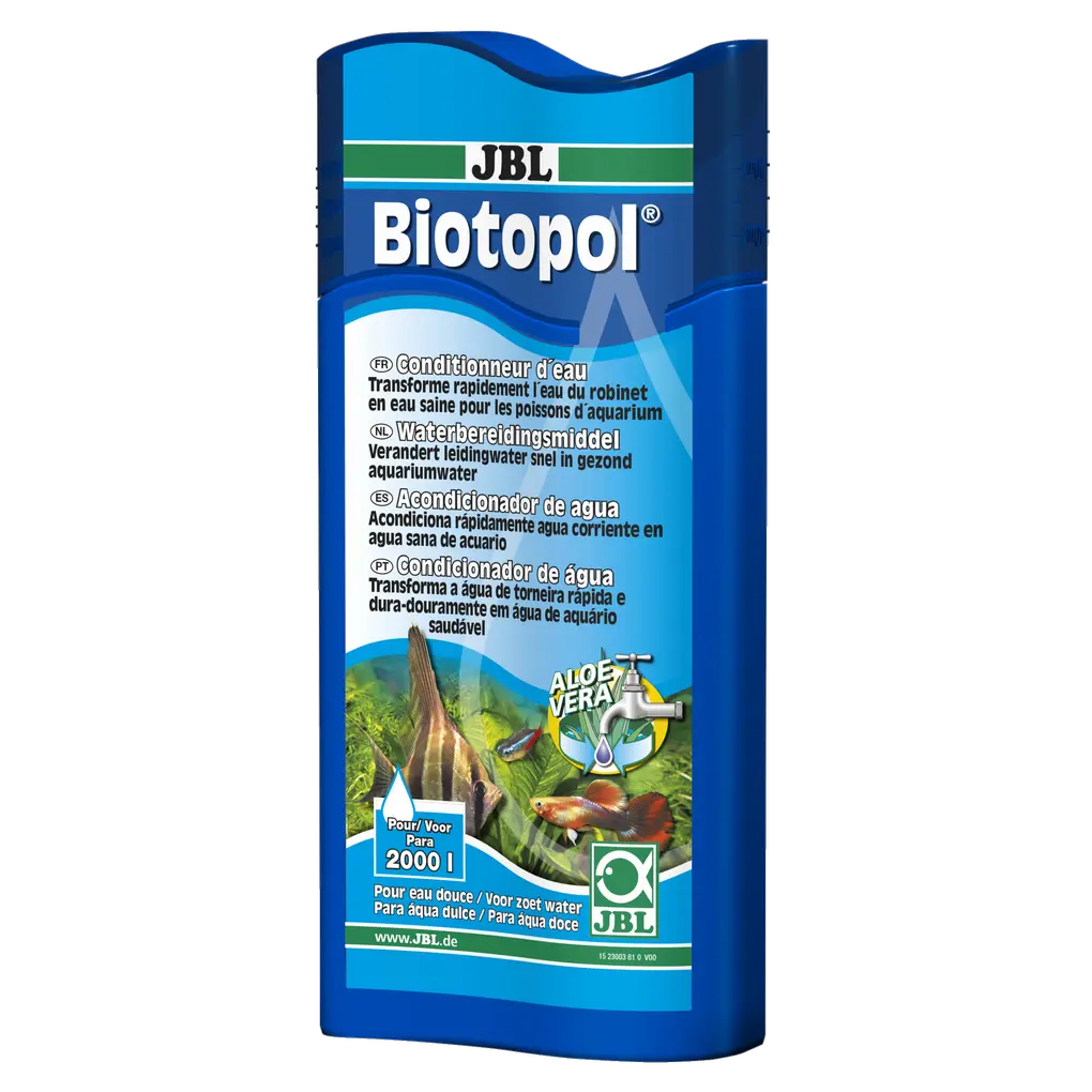 Pour une eau d'aquarium adaptée aux poissons et aux plantes : lors de la mise en place d'un nouvel aquarium, lors d'un changement d'eau et pour renforcer les poissons après une maladie, pour les aquariums d'eau douce et les tortues aquatiques.