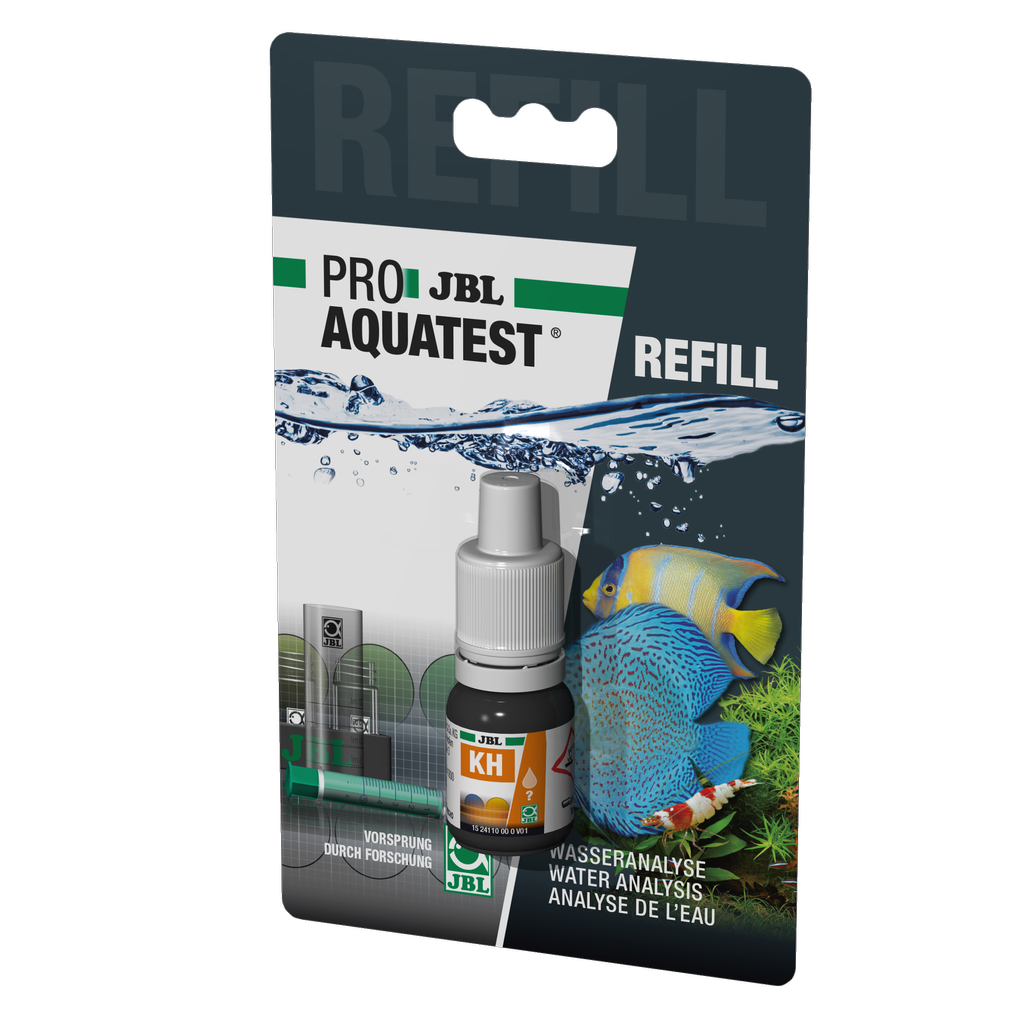 Einfache und sichere Kontrolle der Wasserwerte von Aquarien & Teichen. Bestimmung der optimalen Karbonathärte für Süß- und Meerwasser