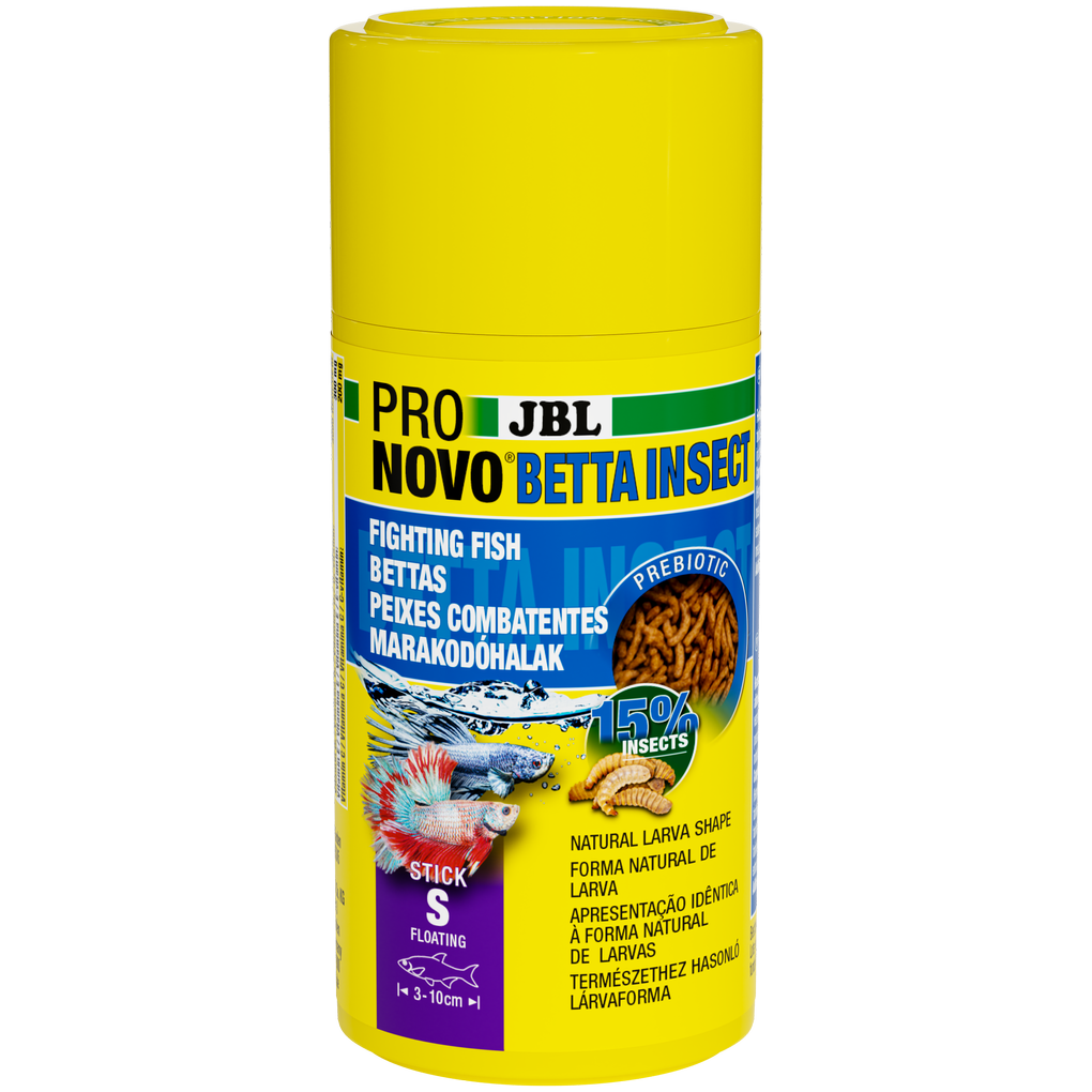 Prebiotic & floating aquarium fish food: Special fibre in the food provides the beneficial intestinal bacteria with nourishment for healthy digestion, especially in fighting fish.