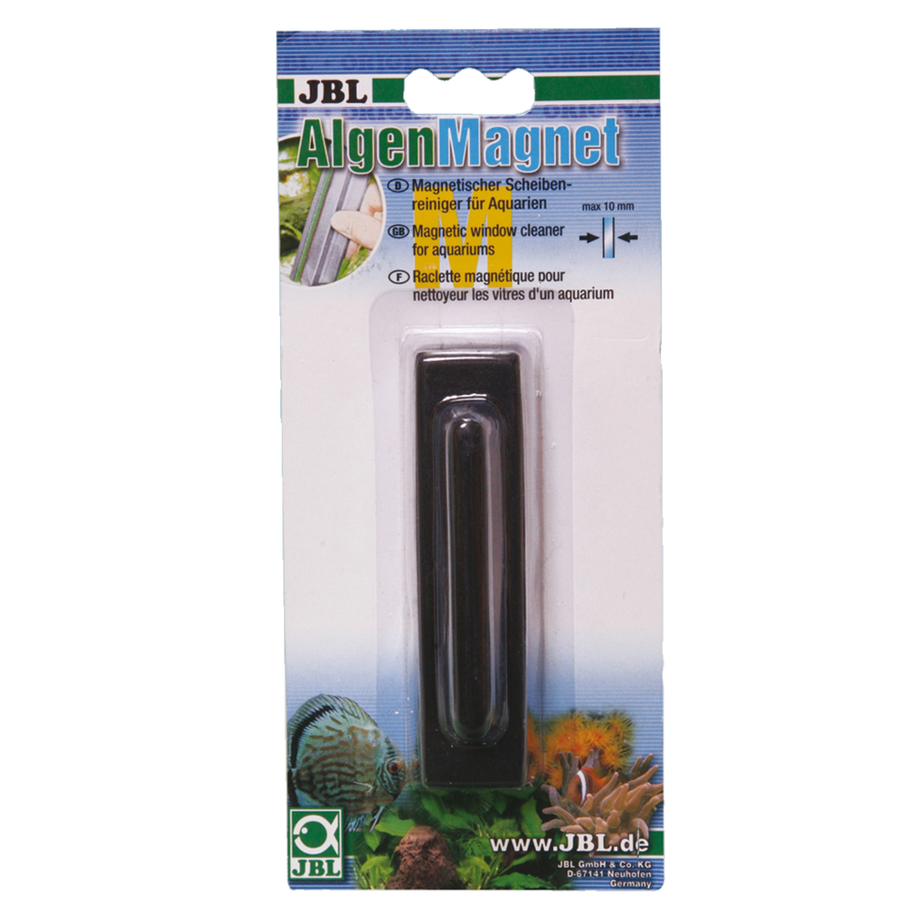 Clean aquarium glass without getting your hands wet: magnetic glass cleaner for removing algae from glass. Depending on the design, for glass with a thickness of 6 to 15 mm.