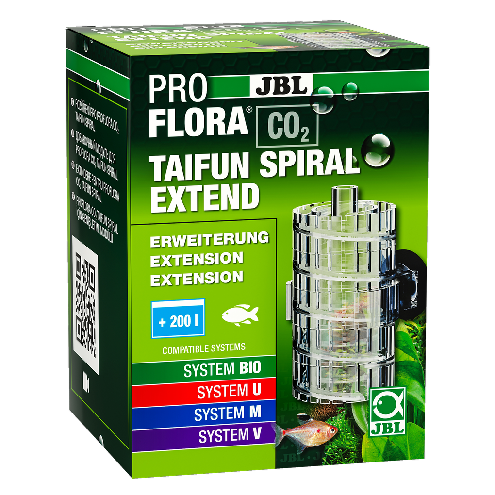 Expansion module for CO2 reactors for switching to larger aquariums or for higher water hardness