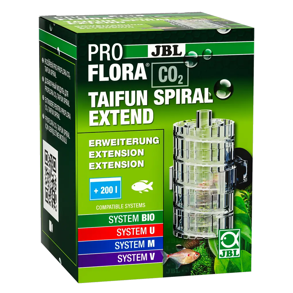 Expansion module for CO2 reactors for switching to larger aquariums or for higher water hardness