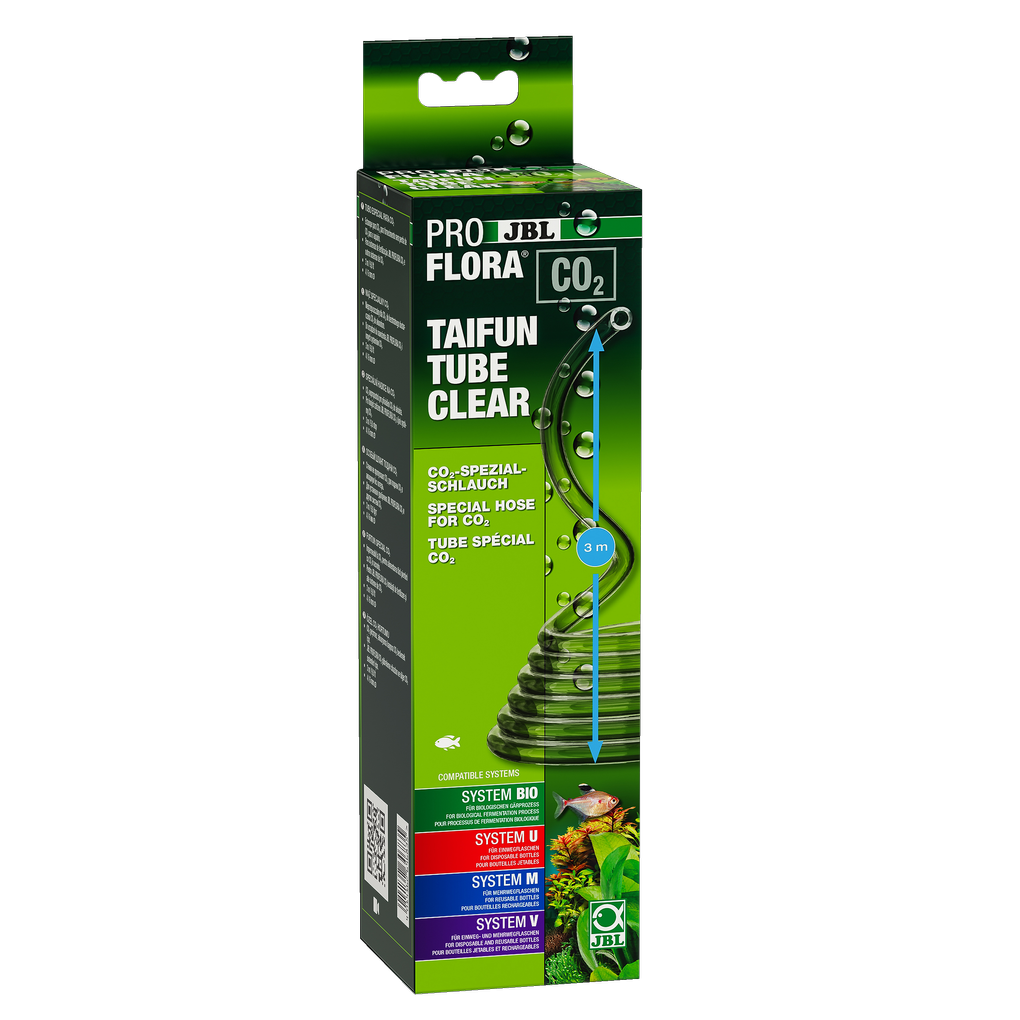 For the safe and loss-free conveyance of CO2 gas in CO2 fertilisation systems for aquariums