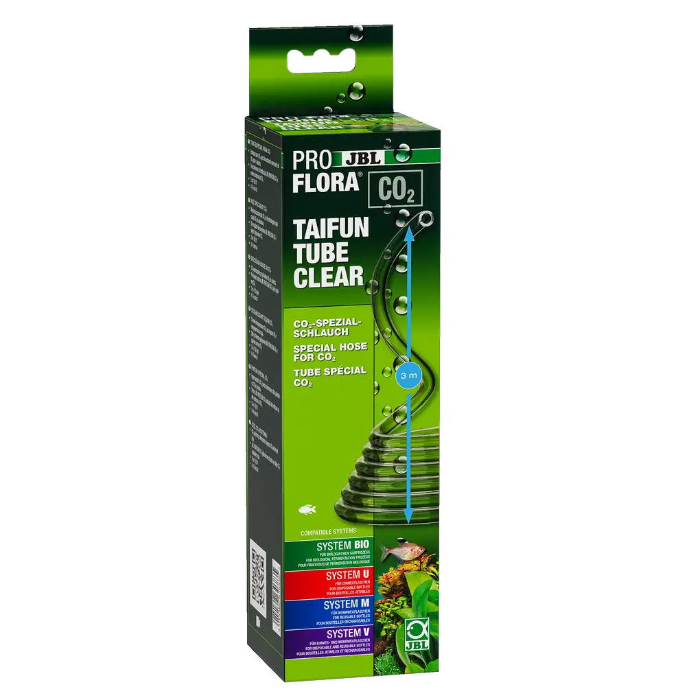 For the safe and loss-free conveyance of CO2 gas in CO2 fertilisation systems for aquariums