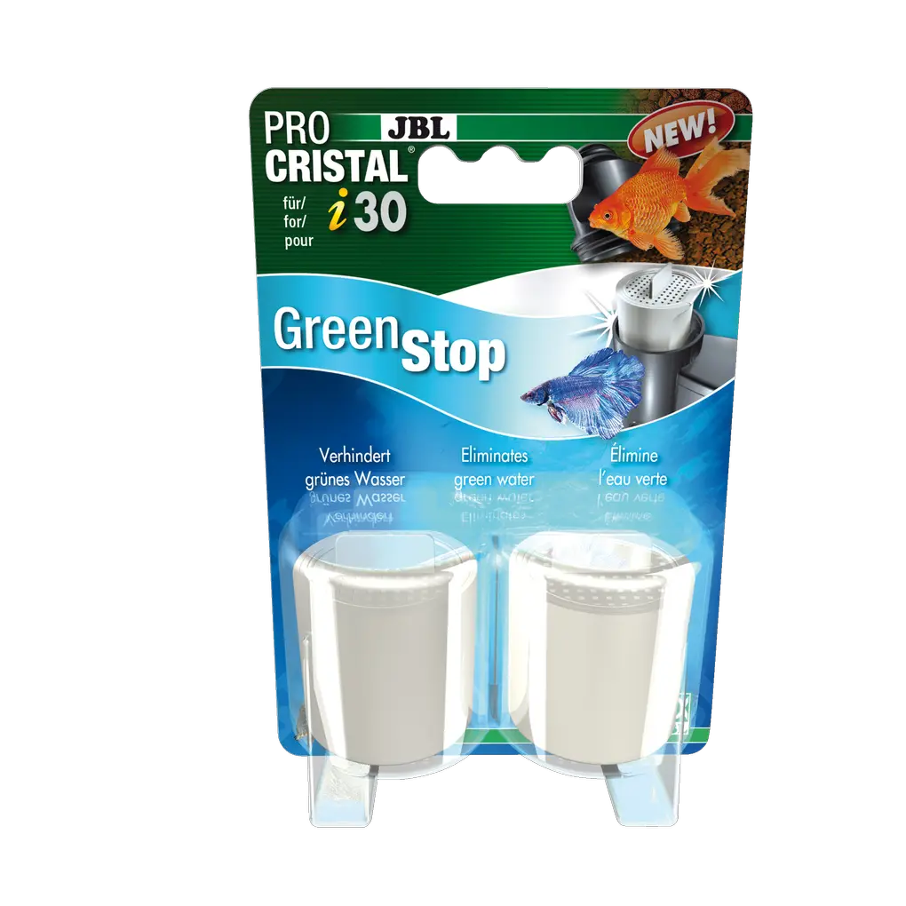 Suitable for JBL ProCristal i30 internal filter: Ready-to-use cartridge against green water and other algae in aquariums