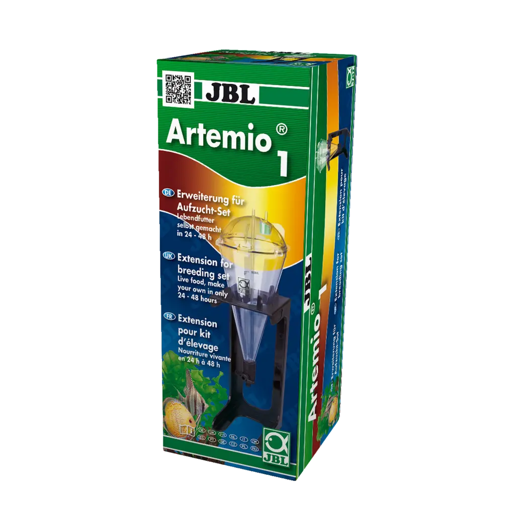 Homemade Artemia nauplii in 24–48 hours: breeding container without air pump and hose.